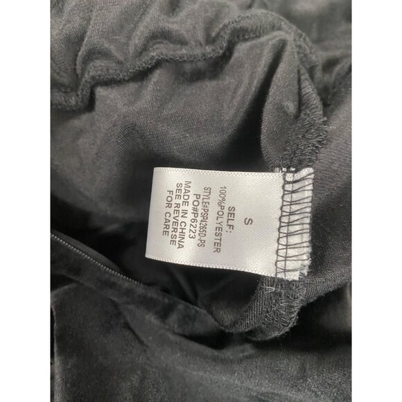 NWTNWT PIPER AND SCOOT VELVER JUMPSUIT BLACK SIZE SMALL WAIST DRAWSTRING - Picture 5 of 5